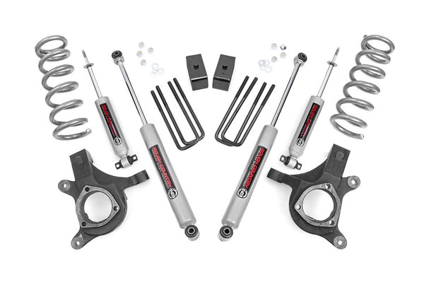 Rough Country Ensemble de rehaussement 4.5 po - 99-06 Silverado/Sierra 1500 2WD