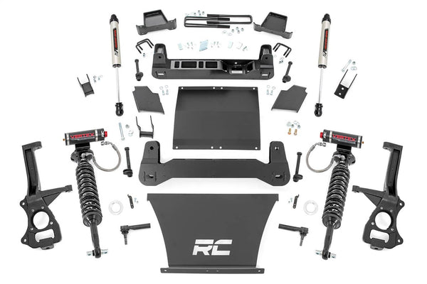 Rough Country 4" Lift Kit with Vertex Coilovers and Monotube Shocks - 19-24 Silverado 1500 Trail Boss 4.3/5.3/6.2L