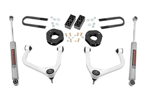 Rough Country 3.5" Lift Kit | Mono Rear Leaf | 25-26 Silverado 1500