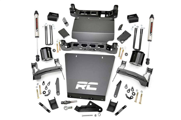Rough Country Ensemble de rehaussement 5 po - 14-18 Silverado / Sierra 1500 - support - V2