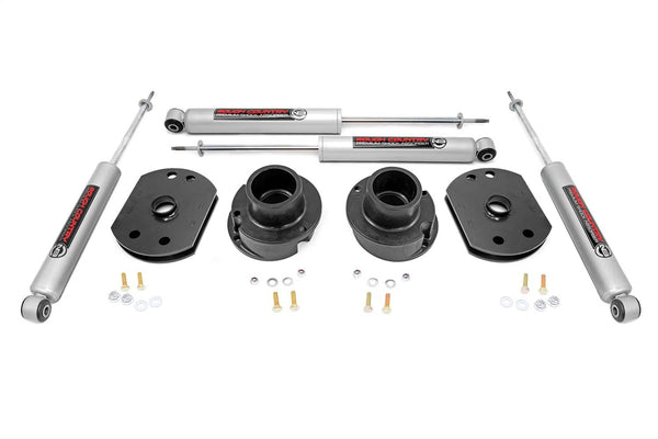 Rough Country 2.5" Lift Kit with N3 Shocks | 14-24 Ram 2500 4WD Without Air Ride