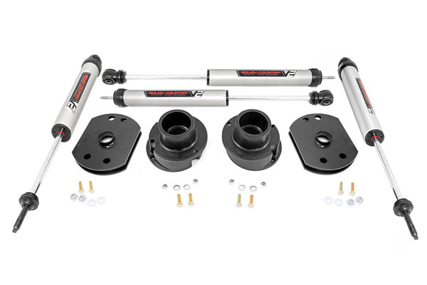 Rough Country 2.5" Lift Kit with V2 Shocks | 14-24 Ram 2500 4WD