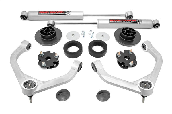 Rough Country 3" Lift Kit with N3 Rear Shocks - 12-18 Ram 1500/19-24 1500 Classic 4WD Without Air Suspension