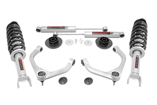 Rough Country 3" Lift Kit with N3 Struts & Shocks - 12-18 Ram 1500/ 19-24 1500 Classic 4WD Without Air Suspension