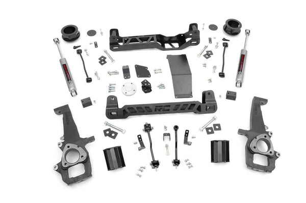 Rough Country 4" Lift Kit with N3 Rear Shocks - 12-18 Ram 1500/ 19-24 1500 Classic 4WD