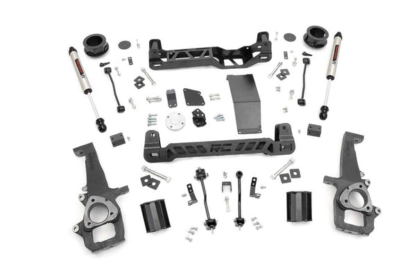 Rough Country Ensemble de rehaussement 4 po - 12-18 Ram 1500 4WD - V2