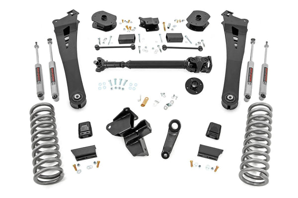 Rough Country 5" Lift Kit with Front Driveshaft & 10 Bolt T-Case | 25-26 Ram 2500 Except Power Wagon