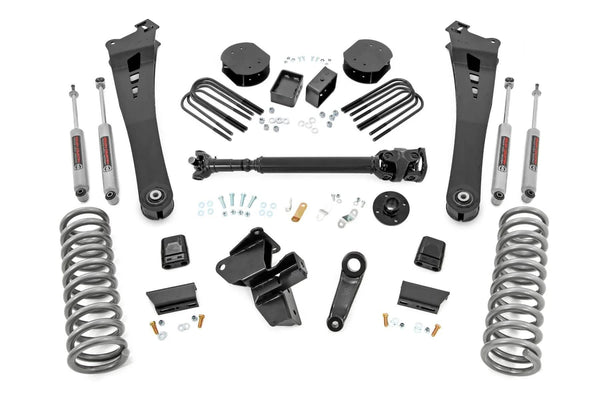 Rough Country 5" Lift Kit with Front Driveshaft & 10 Bolt T-Case | 25-26 Ram 3500 4WD Except Power Wagon