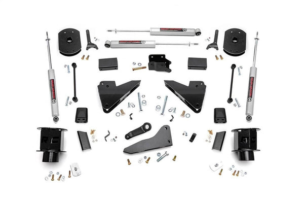 Rough Country 5" Lift Kit - 14-18 Ram 2500 4WD - FR Spacer - Radius Arm Drop