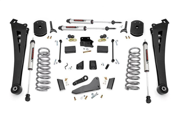 Rough Country 5" Lift Kit - 14-18 Ram 2500 4WD - FR Gas Coil - Radius Arms