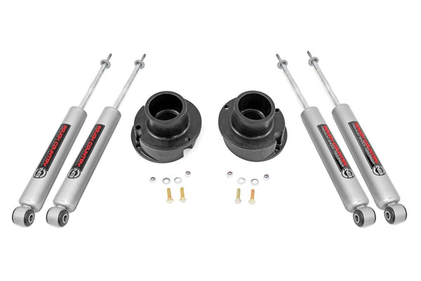 Rough Country 2.5" Leveling Kit - 14-25 Ram 2500 4WD with N3 Front Shocks
