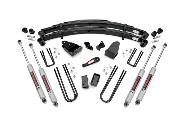 Rough Country Ensemble de rehaussement 4 po pour F-250 4WD 1987-97