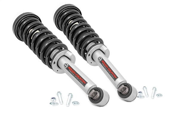 Rough Country Paire de jambes de force assemblées, rehaussement de 3 po - 14-25 F150 4WD