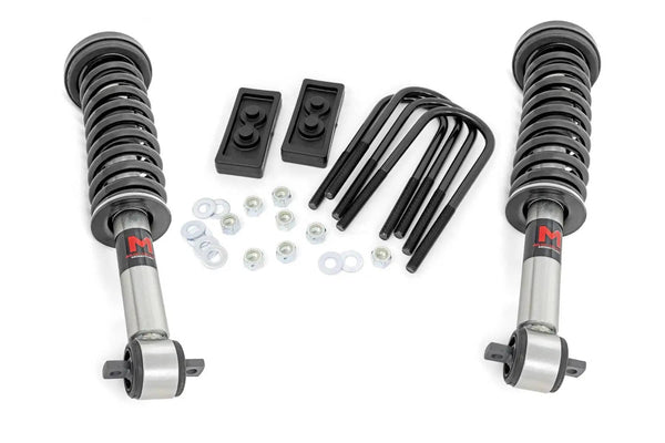 Rough Country 2.5" Lift Kit - 21-25 F-150 Tremor 4WD - M1 Struts