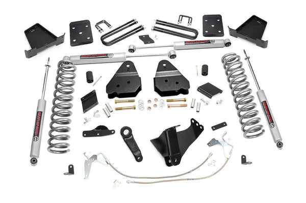Rough Country 6" Lift Kit - 11-14 Super Duty Without Overloads