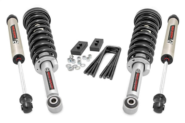 Rough Country 2" Lift Kit - 21-25 F150 2WD/4WD with N3 Struts - V2