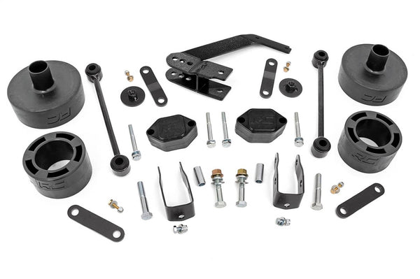 Rough Country 2.5" Lift Kit Without Shocks - 07-18 Wrangler JK (RCT-635)