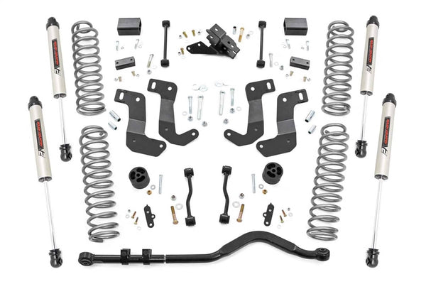 Rough Country 3.5" Lift Kit C/A Drop - Stage 1 - V2 - 18-23 Wrangler JL 4WD 4-DOOR