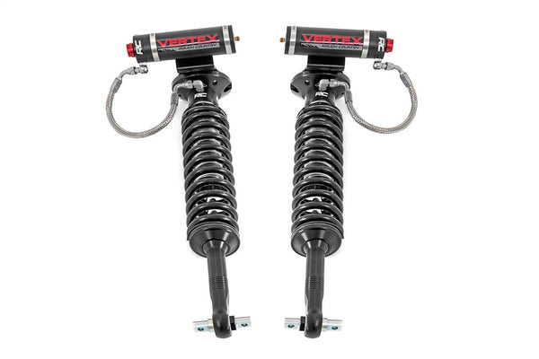Rough Country Vertex 2.5 Adjustable Front Shocks | 19-26 Silverado 1500 with 6" Lift