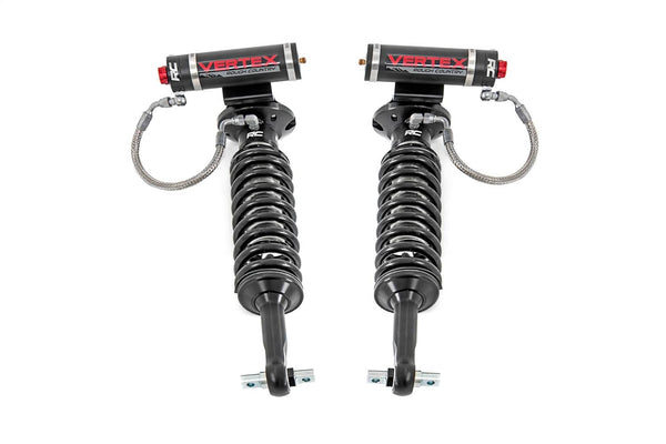 Rough Country Vertex 2.5 Adjustable Front Shocks | 19-26 Silverado / Sierra 1500 with 3.5" Lift