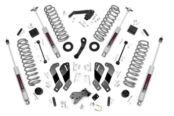 Rough Country 3.5" Lift Kit with N3 Shocks - 07-18 Wrangler JK 2WD/4WD 4-DOOR