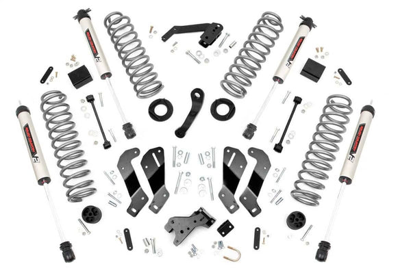 Rough Country 3.5" Lift Kit with V2 Shocks - 07-18 Wrangler JK 2WD/4WD 4-DOOR