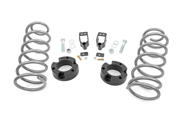 Rough Country Ensemble de rehaussement 3 po | X-REAS | ressorts arrière | Toyota 4Runner 4WD (2003-2009)