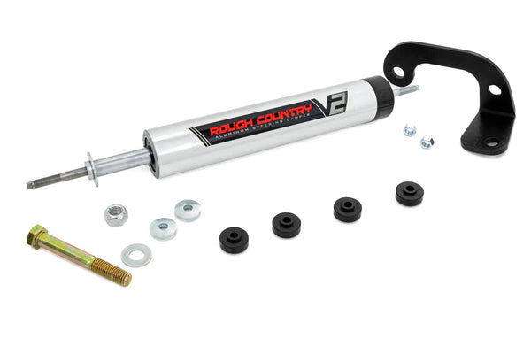 V2 Steering Stabilizer - 88-98 K1500 with Rough Country 4-6" Lift