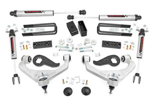 Rough Country 3" Lift Kit - 20-26 Silverado/Sierra 3500HD Dually