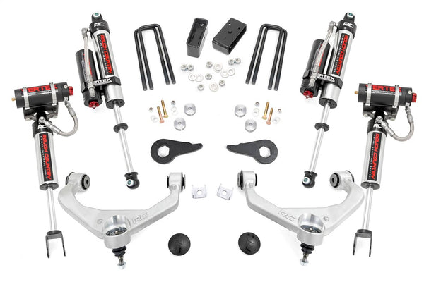 Rough Country 3.5" Lift Kit - 11-19 Silverado / Sierra HD with Vertex Coilovers