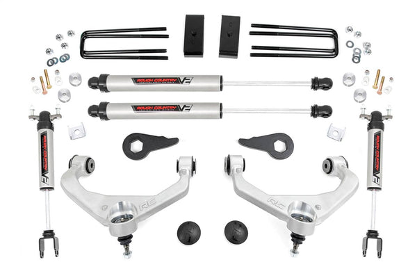 Rough Country 3.5" Lift Kit - 11-19 Silverado / Sierra HD (RCT-95970)