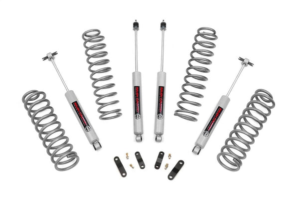 Rough Country 2.5" Lift Kit with N3 Shocks - 07-18 Wrangler JK 4WD 2-DOOR