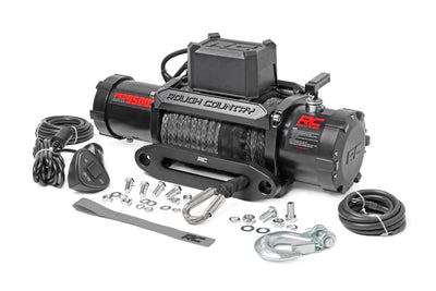 Rough Country Pro Series Winch 9500LB with Synthetic Rope