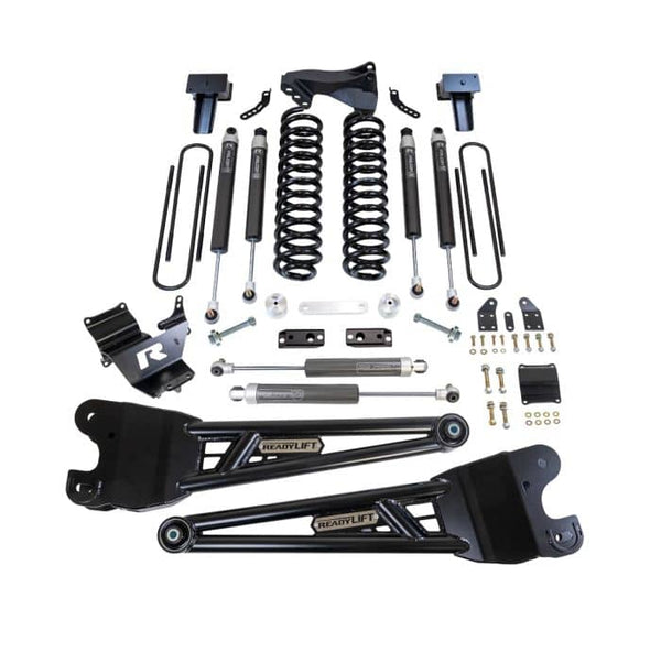 ReadyLift Suspension Lift Kit — 4" Lift — Falcon Shocks, Radius Arms, Diesel — 2023-2026 Ford F-250 Super Duty / F-350 Super Duty, select trims (49-23421)