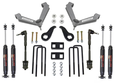 ReadyLift 3.5" FRONT/2" Rear Lift Kit 11-19 Silverado/Sierra HD Gas or Diesel Includes SST3000 Shocks — 2011-2019 Chevrolet Silverado 2500 HD, select trims; 2011-2019 GMC Sierra 2500 HD, select trims (693514)