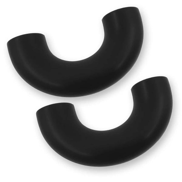 Recon Black Tow Hook Covers - 15-25 F150