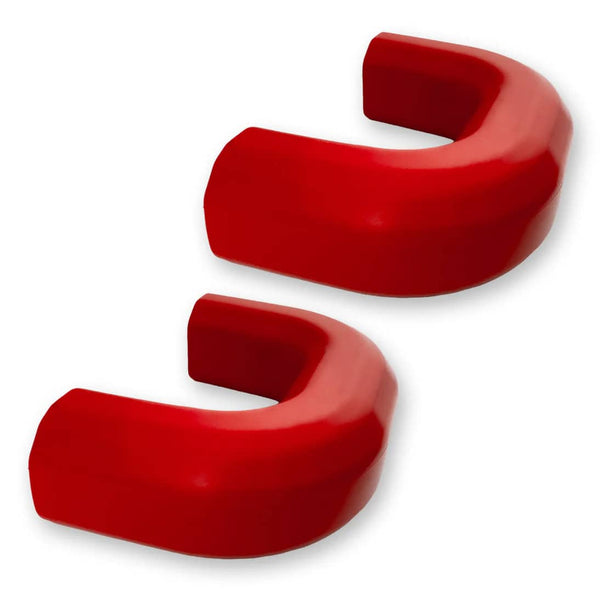 Recon Red Tow Hook Covers - 20-25 Silverado/Sierra HD