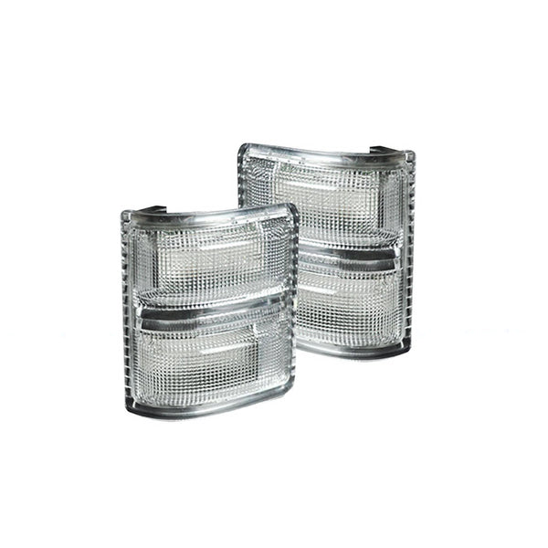 Recon Clear LED Mirror Lens with Amber Leds - 08-16 Super Duty