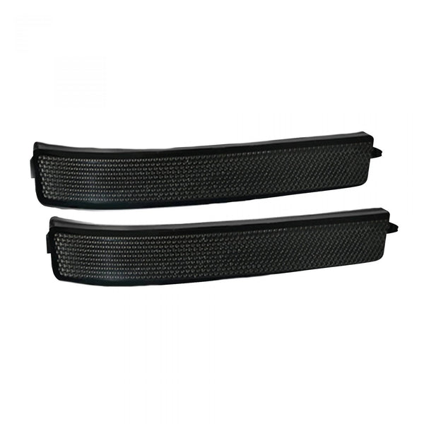 Recon Smoked Mirror Lens with LED Amber Turn Signals - 09-14 F150