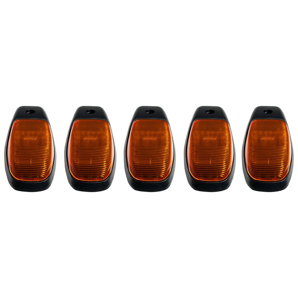 Recon Amber 5 Piece Cab Lights W/ Amber Ultra High-Power Leds - 19-26 Ram 2500/3500