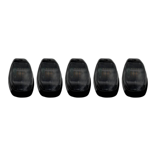 Recon Smoked 5 Piece Cab Lights W/ White Ultra High-Power Leds - 19-26 Ram 2500/3500