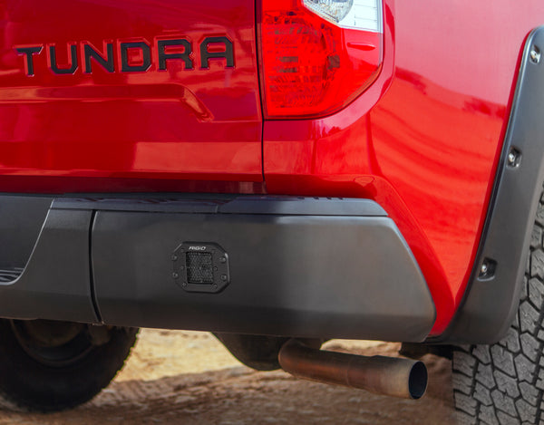 Rigid Industries Dseries Pro Spot Diffused Midnight Flush Mount | Pair