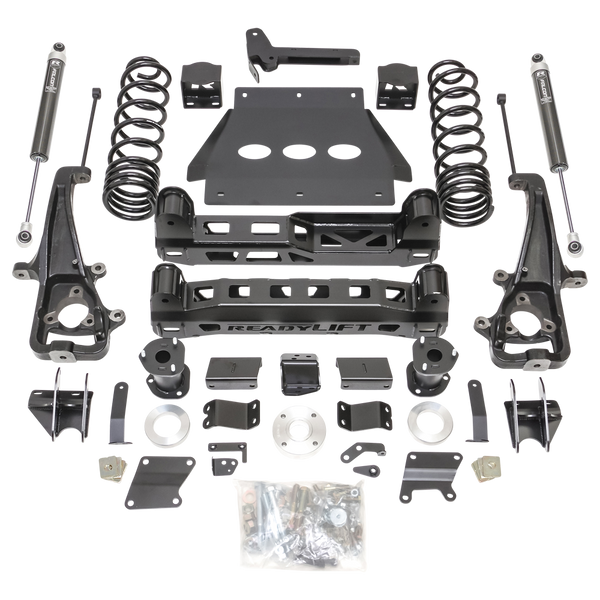 ReadyLift Suspension Lift Kit — 6" Lift — Falcon Shocks, 2WD/4WD — 2019-2024 Ram 1500, select trims (44-19601)