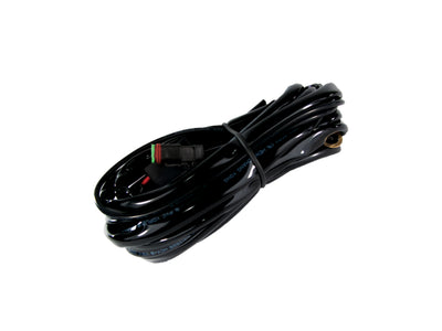 Race Sport Faisceau de câblage universel pour barre lumineuse DEL avec interrupteur, calibre plus robuste pour barres lumineuses de 40-50 po - 1 sortie