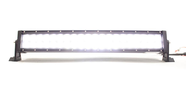 Race Sport Barre lumineuse à DEL à faisceau combiné Street Series 22 po 120W/7,800LM, faisceau de câblage et interrupteur inclus
