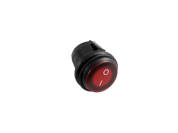 Race Sport Interrupteur à bascule DEL étanche 12V /12A (rouge)
