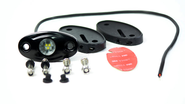 Race Sport 9W/720LM IP68 LED Glow POD Station Lights (White) AKA Rock Lights (Each)