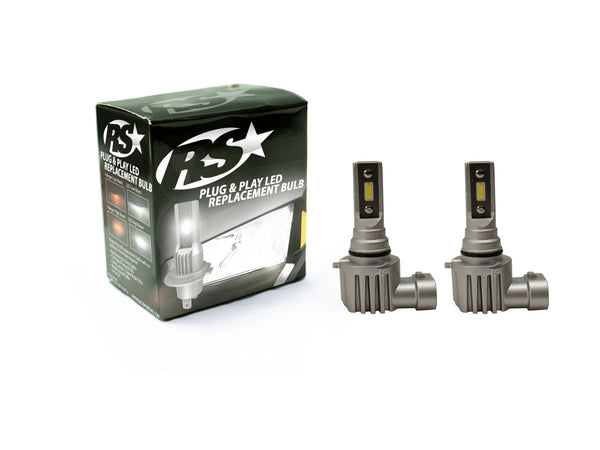 Race Sport H10 PNP Series Plug N Play Super LUX LED OEM Replacement Bulb Kit