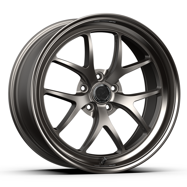 fifteen52 Roue Sector RSR 19x9.5 5x112 40mm ET alésage central 66.56mm - gris magnésium avec rebord brillant