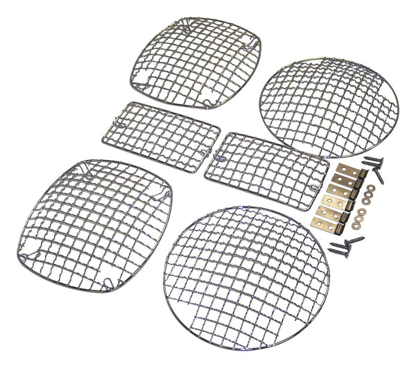 RT Offroad Headlight / Tail Light Guard Set — for select Jeep vehicles (RT26047)